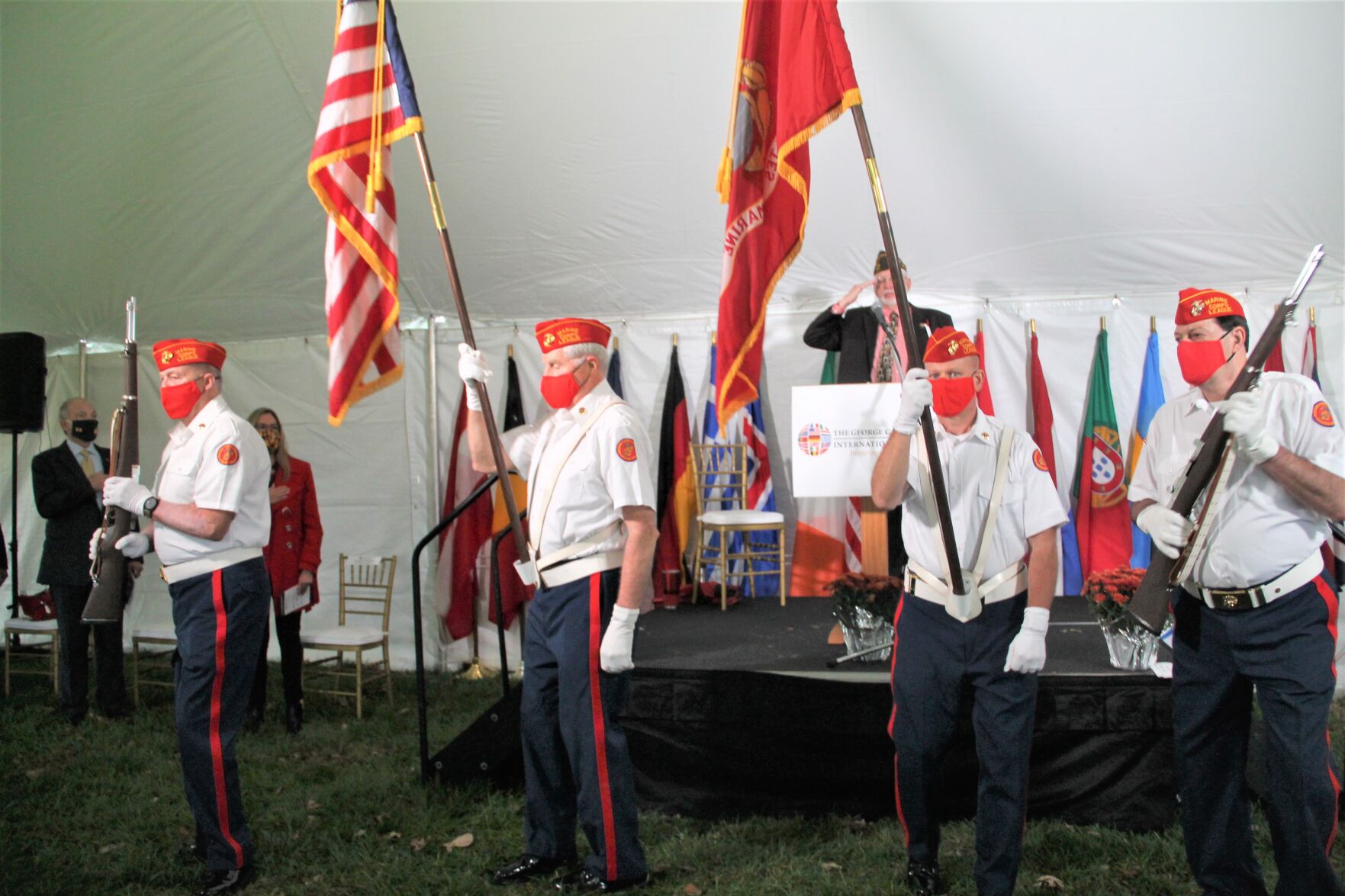 Veterans honored at annual event at Leesburg's Marshall House